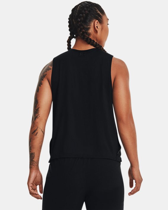 Camiseta sin mangas UA HydraFuse 2-in-1 para mujer, Black, pdpMainDesktop image number 1